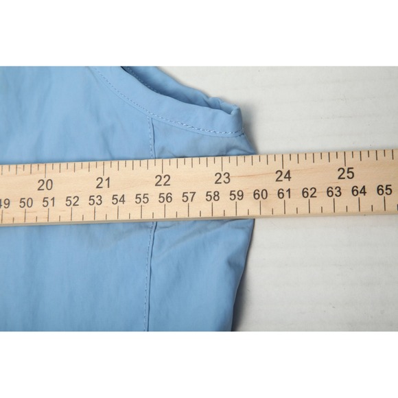 Vineyard Vines Vest Mens Large Light Blue Performance Full Zip Golf Logos - Picture 10 of 13